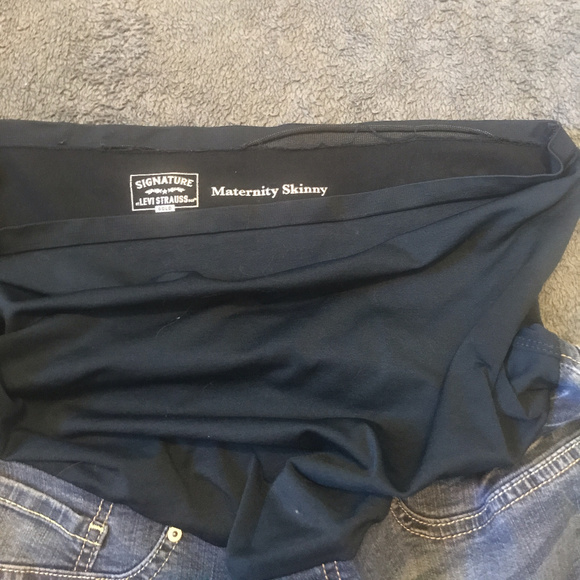Levi's Maternity Skinny Jeans XL - Picture 3 of 3